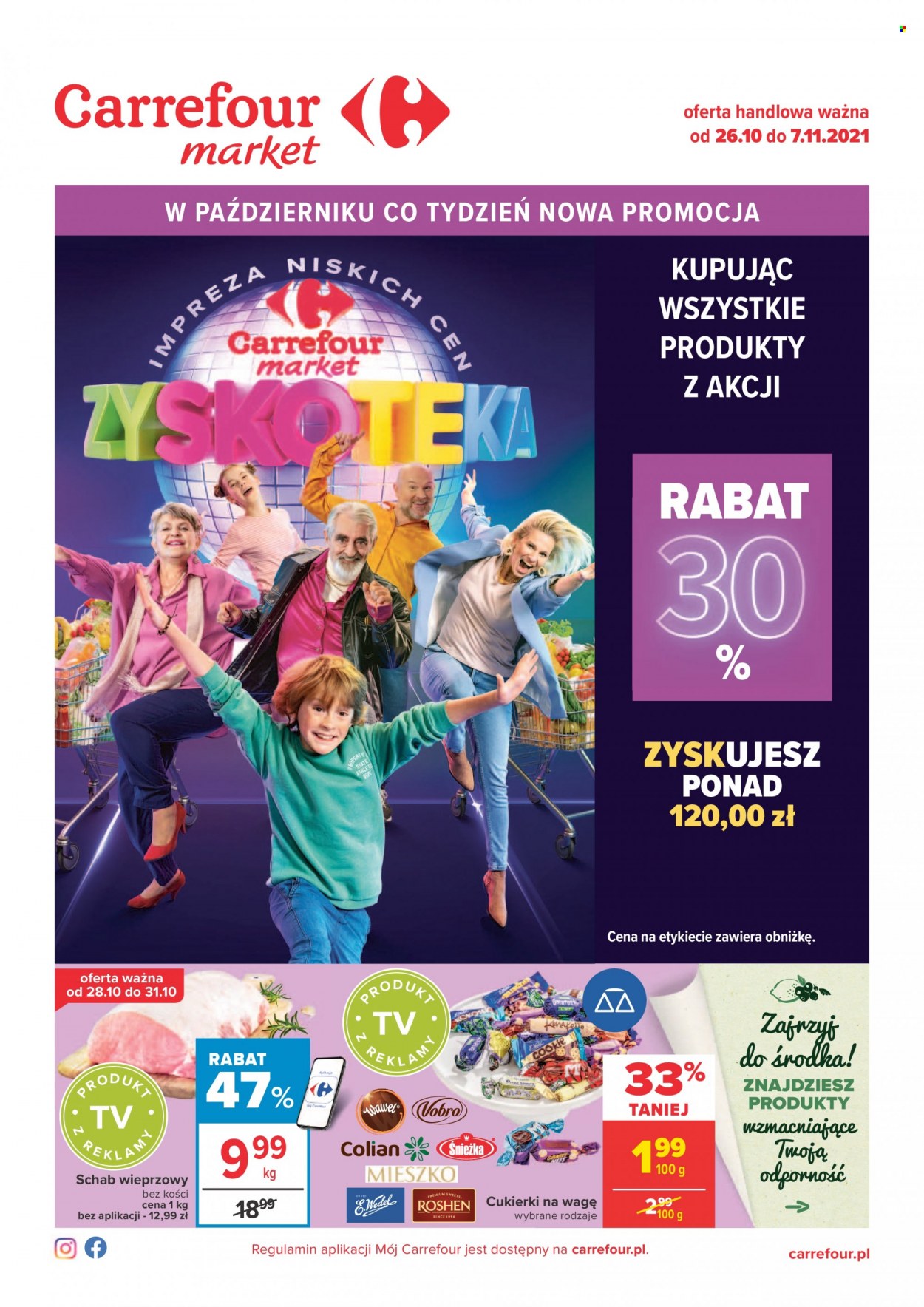 Gazetka Carrefour Market - 26.10.2021 - 7.11.2021. Strona 1