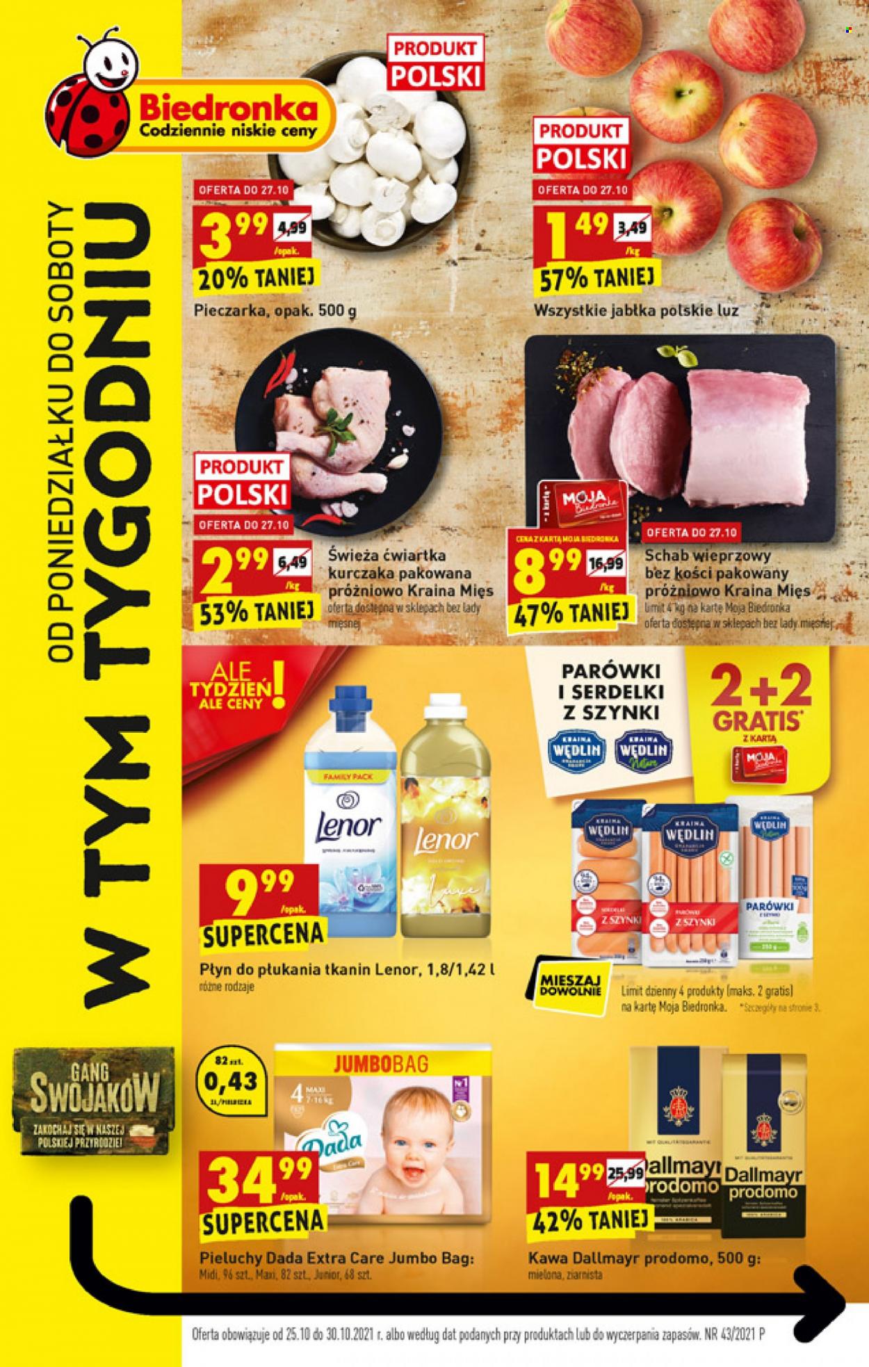 Gazetka Biedronka - 25.10.2021 - 30.10.2021. Strona 1