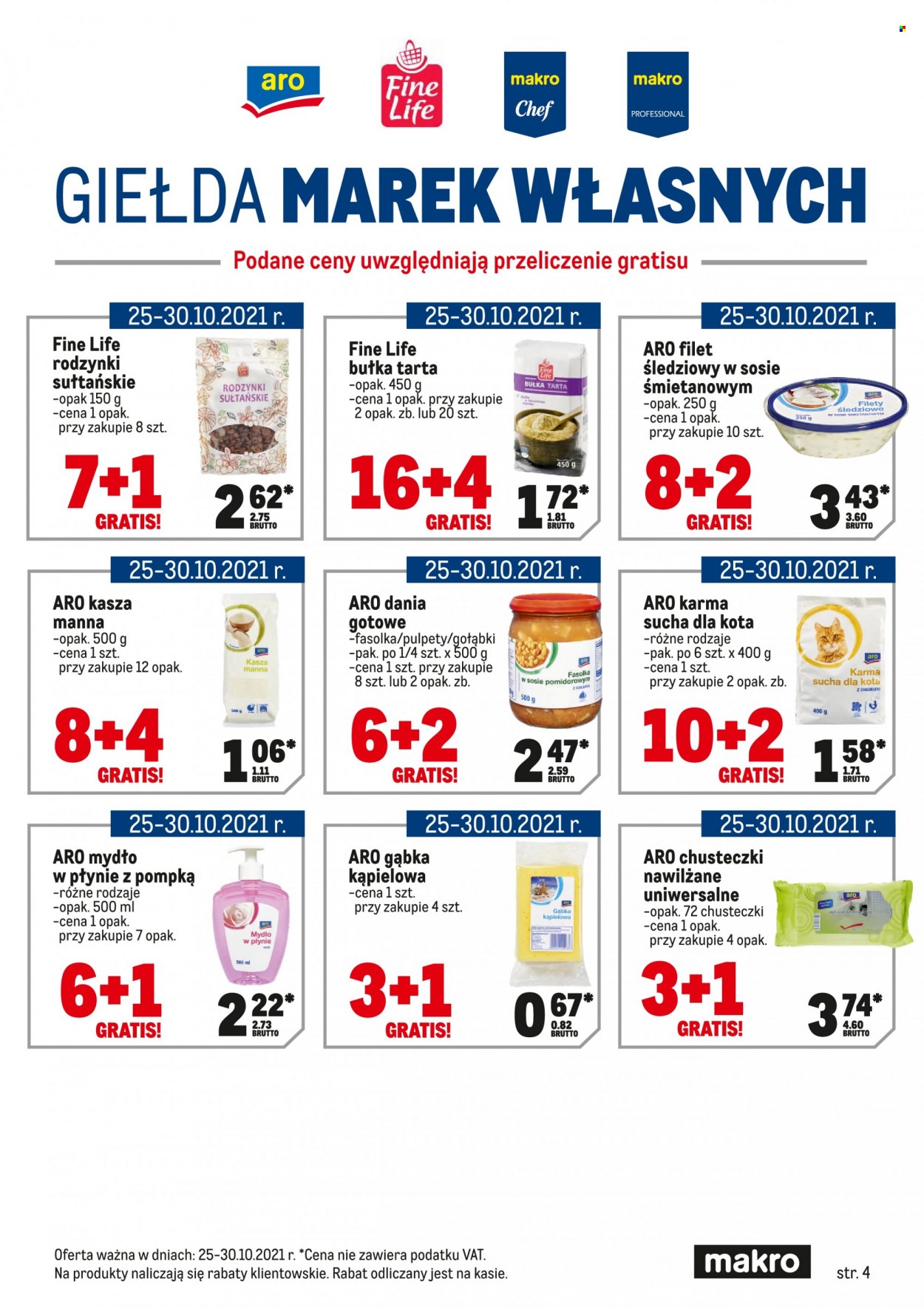 Gazetka Makro - 25.10.2021 - 30.10.2021. Strona 4