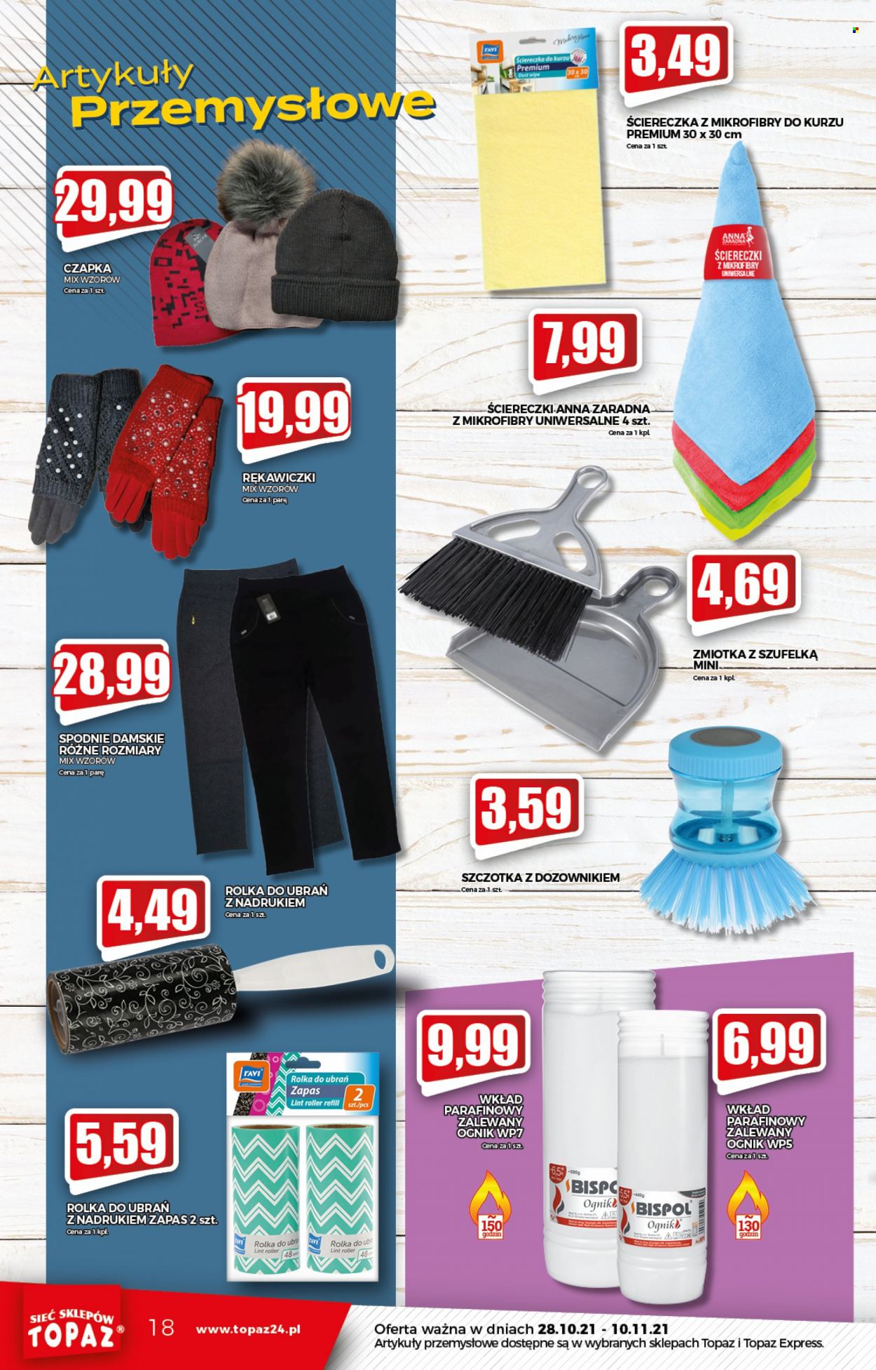 Gazetka Topaz - 28.10.2021 - 3.11.2021. Strona 18