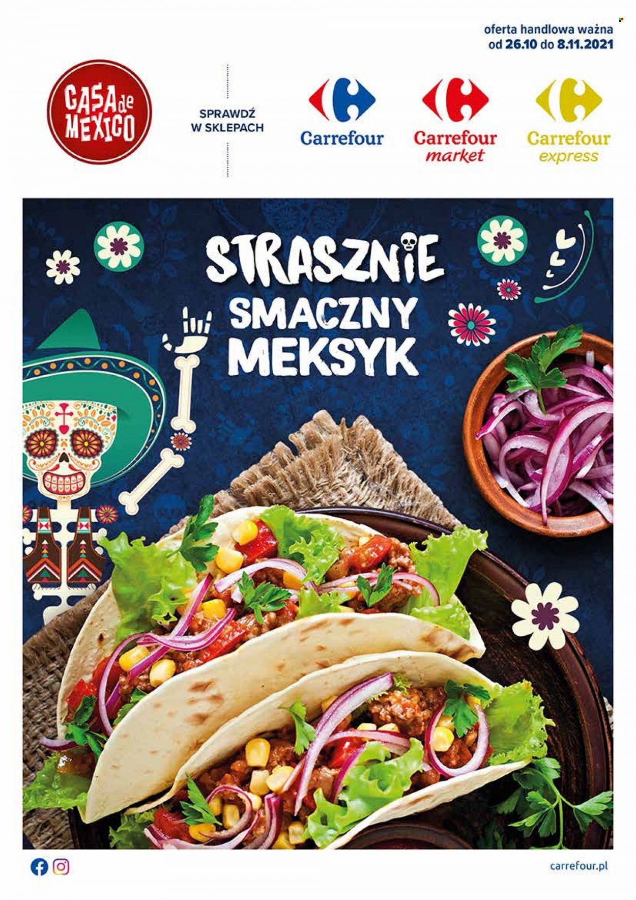 Gazetka Carrefour - 26.10.2021 - 8.11.2021. Strona 1