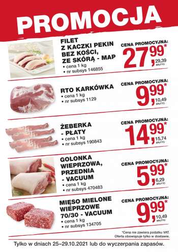 Gazetka Makro - 25.10.2021 - 29.10.2021.