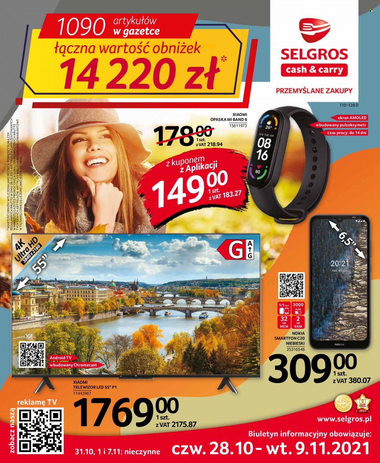 Gazetka Selgros - 28.10.2021 - 9.11.2021. Strona 1