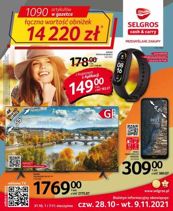 Gazetka Selgros - 28.10.2021 - 9.11.2021.