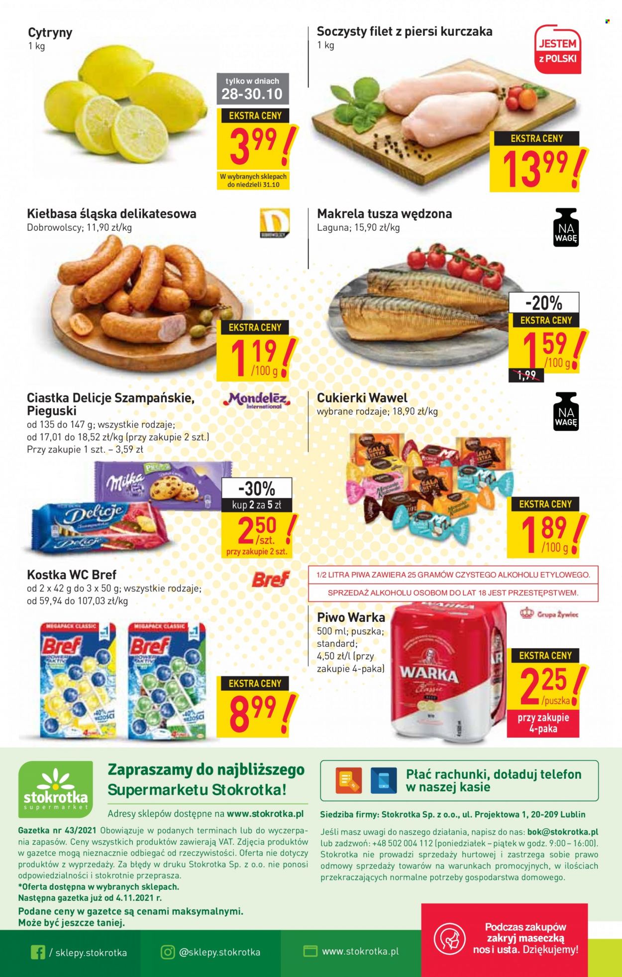 Gazetka Stokrotka Supermarket - 28.10.2021 - 3.11.2021. Strona 20