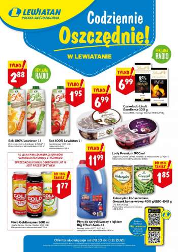 Gazetka Lewiatan - 28.10.2021 - 3.11.2021.