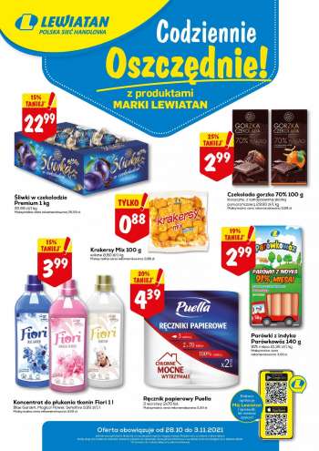 Gazetka Lewiatan - 28.10.2021 - 3.11.2021.