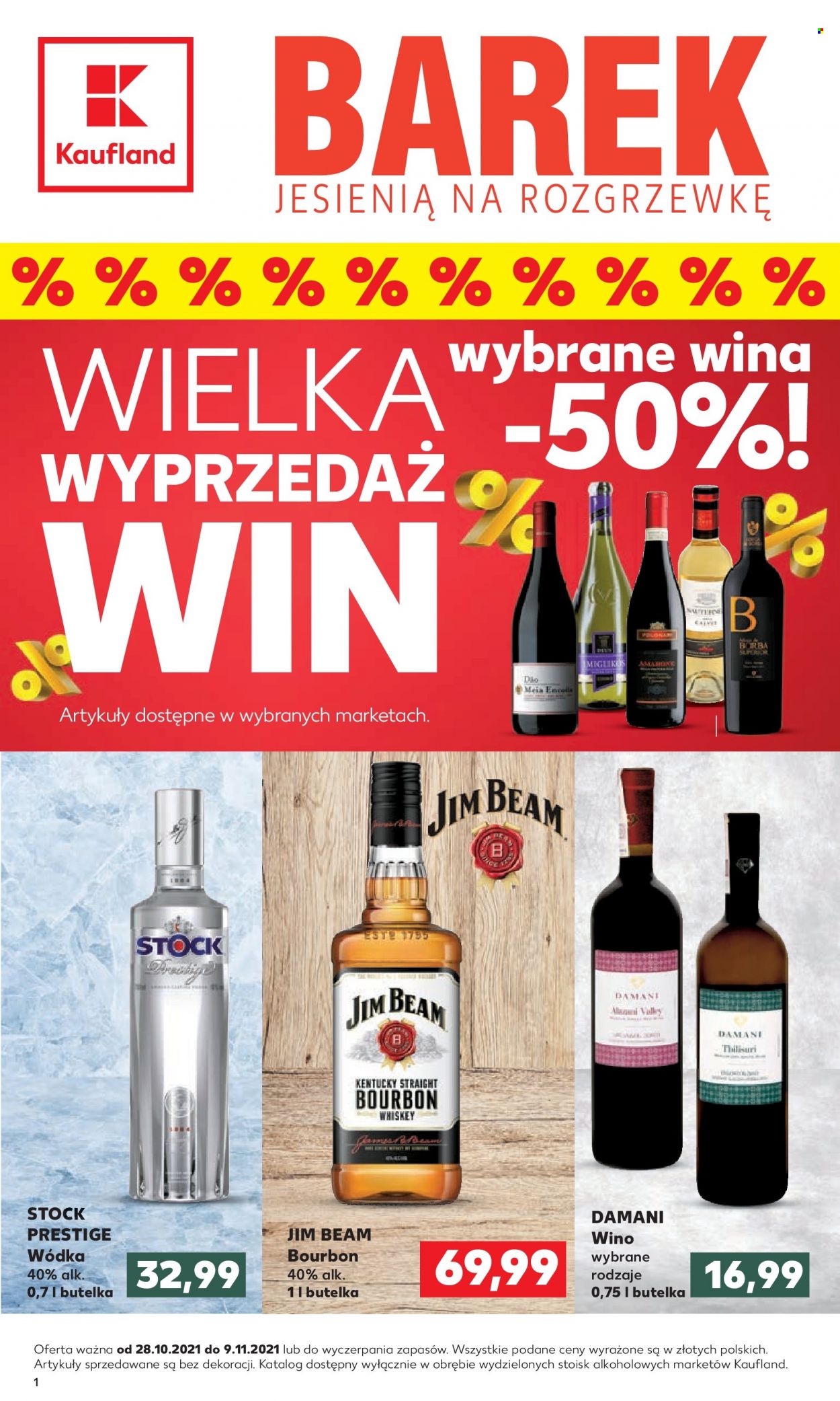 Gazetka Kaufland - 28.10.2021 - 9.11.2021. Strona 1