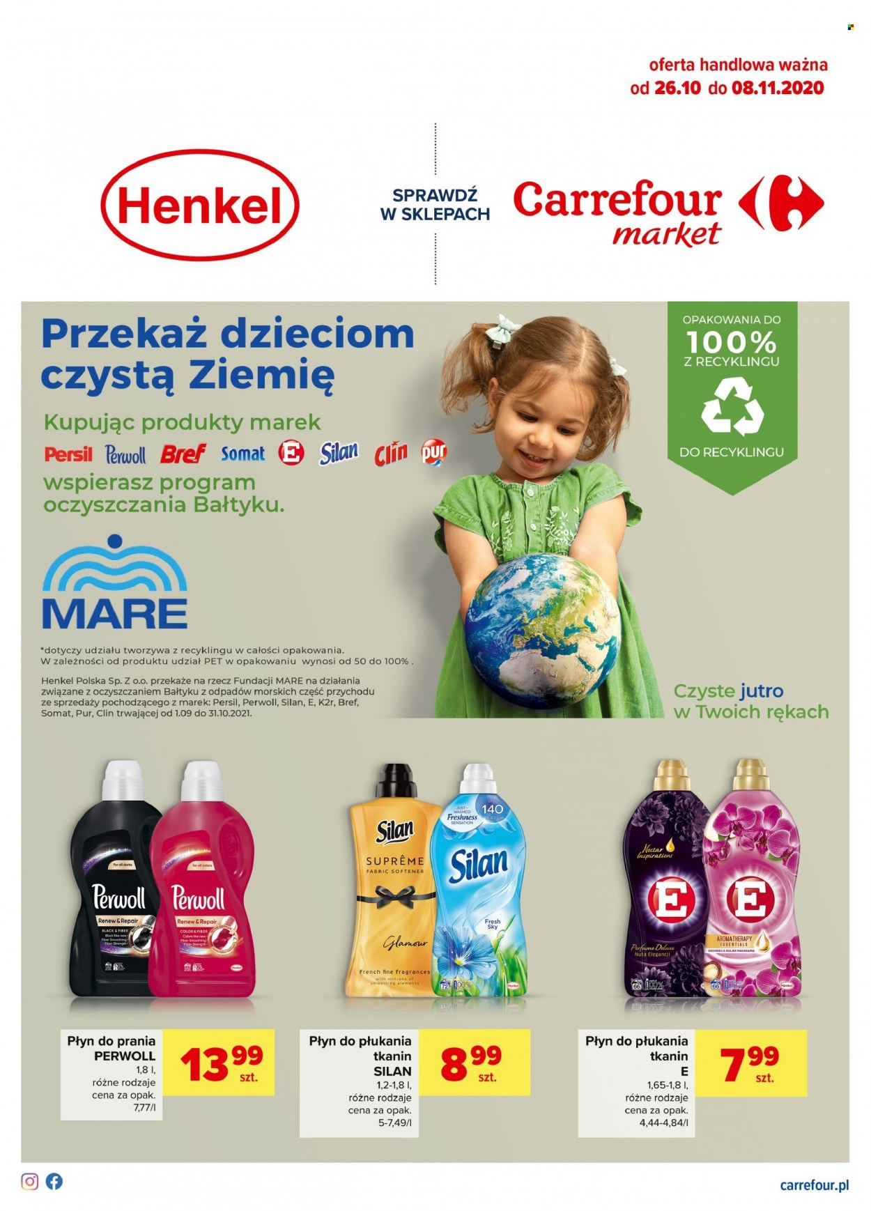 Leták Carrefour Market - 26.10.2021 - 8.11.2021. Strana 1