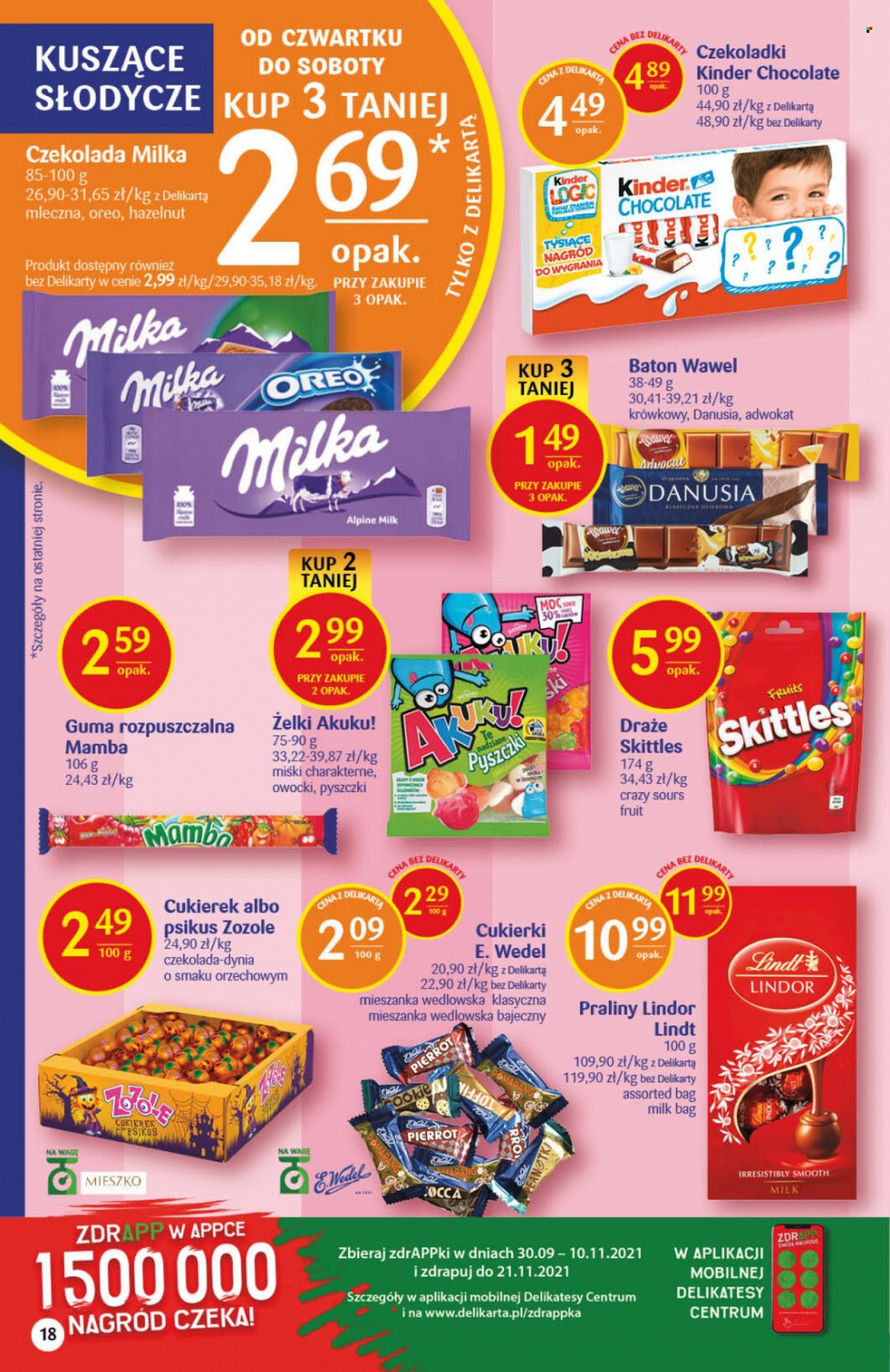 Gazetka Delikatesy Centrum - 28.10.2021 - 3.11.2021. Strona 18