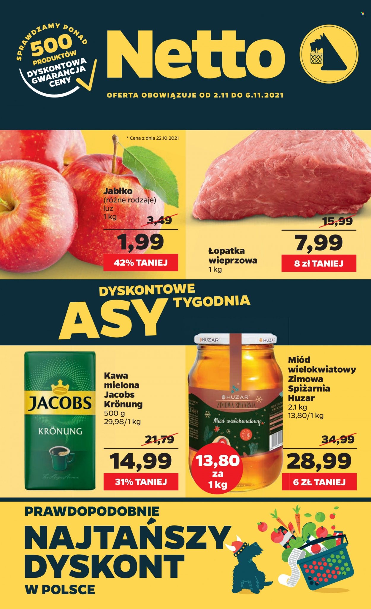 Gazetka Netto - 2.11.2021 - 6.11.2021. Strona 1