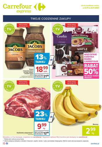 Gazetka Carrefour Express - 2.11.2021 - 8.11.2021.