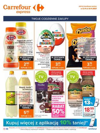 Gazetka Carrefour Express - 2.11.2021 - 8.11.2021.
