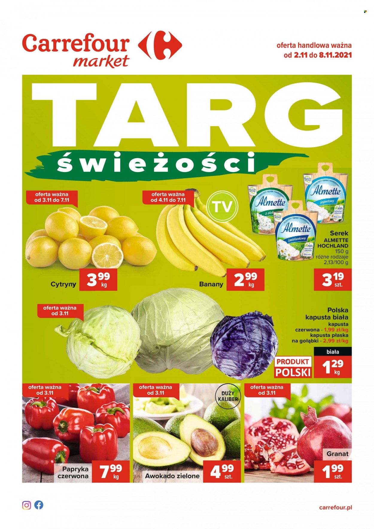 Gazetka Carrefour Market - 2.11.2021 - 8.11.2021. Strona 1