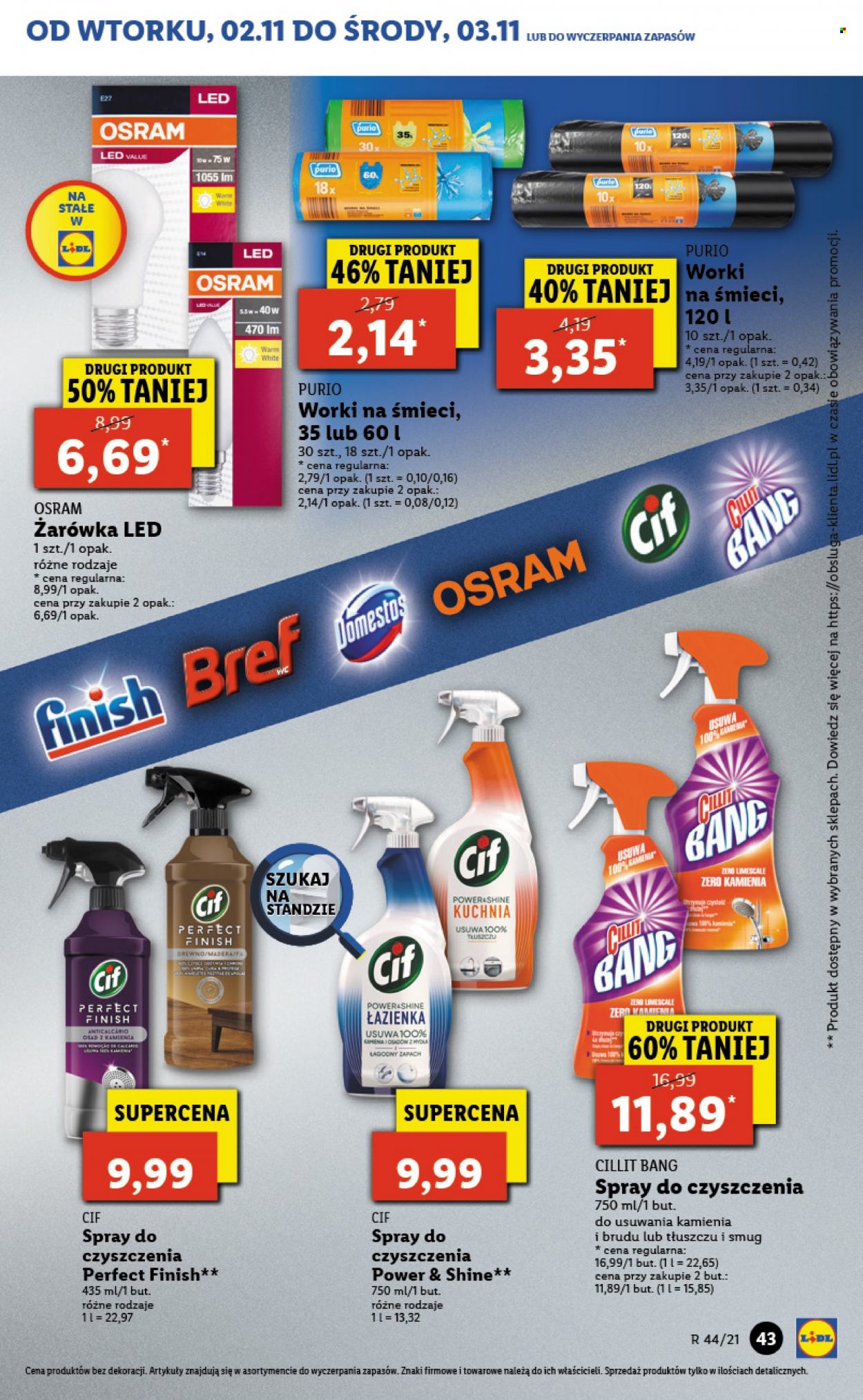Gazetka Lidl - 2.11.2021 - 3.11.2021. Strona 43
