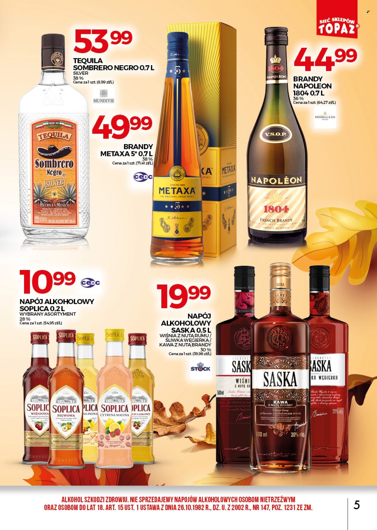 Gazetka Topaz - 2.11.2021 - 30.11.2021. Strona 5