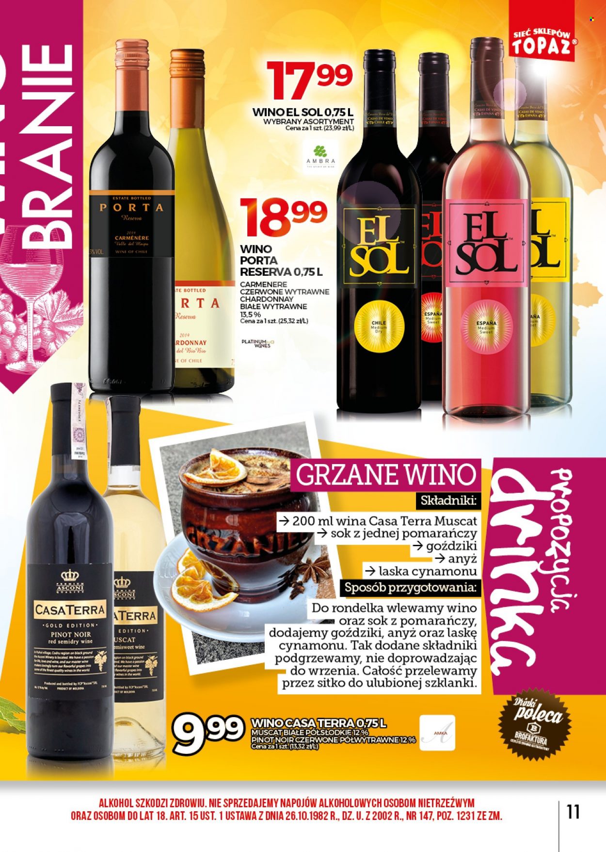 Gazetka Topaz - 2.11.2021 - 30.11.2021. Strona 11