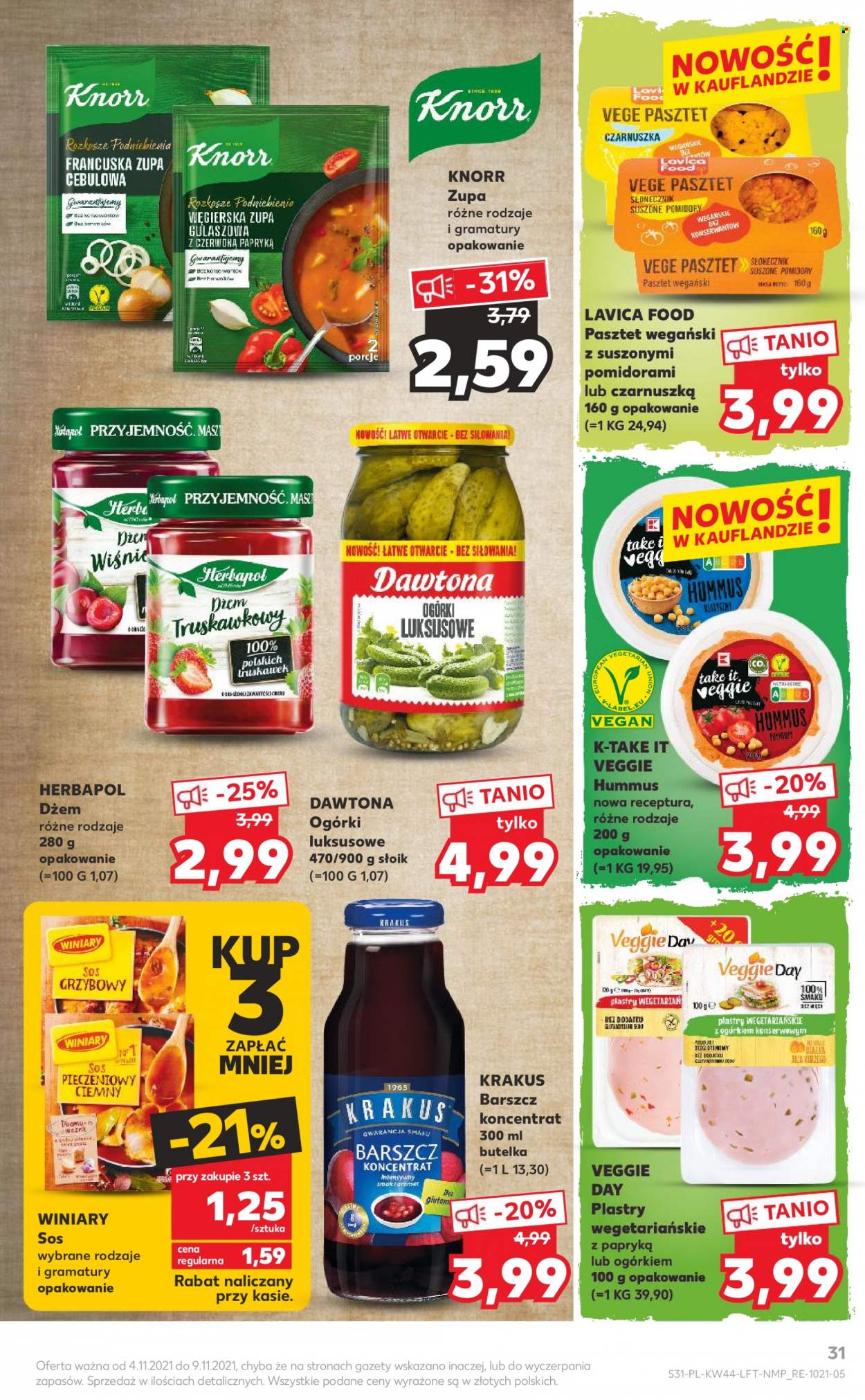 Gazetka Kaufland - 4.11.2021 - 9.11.2021. Strona 31