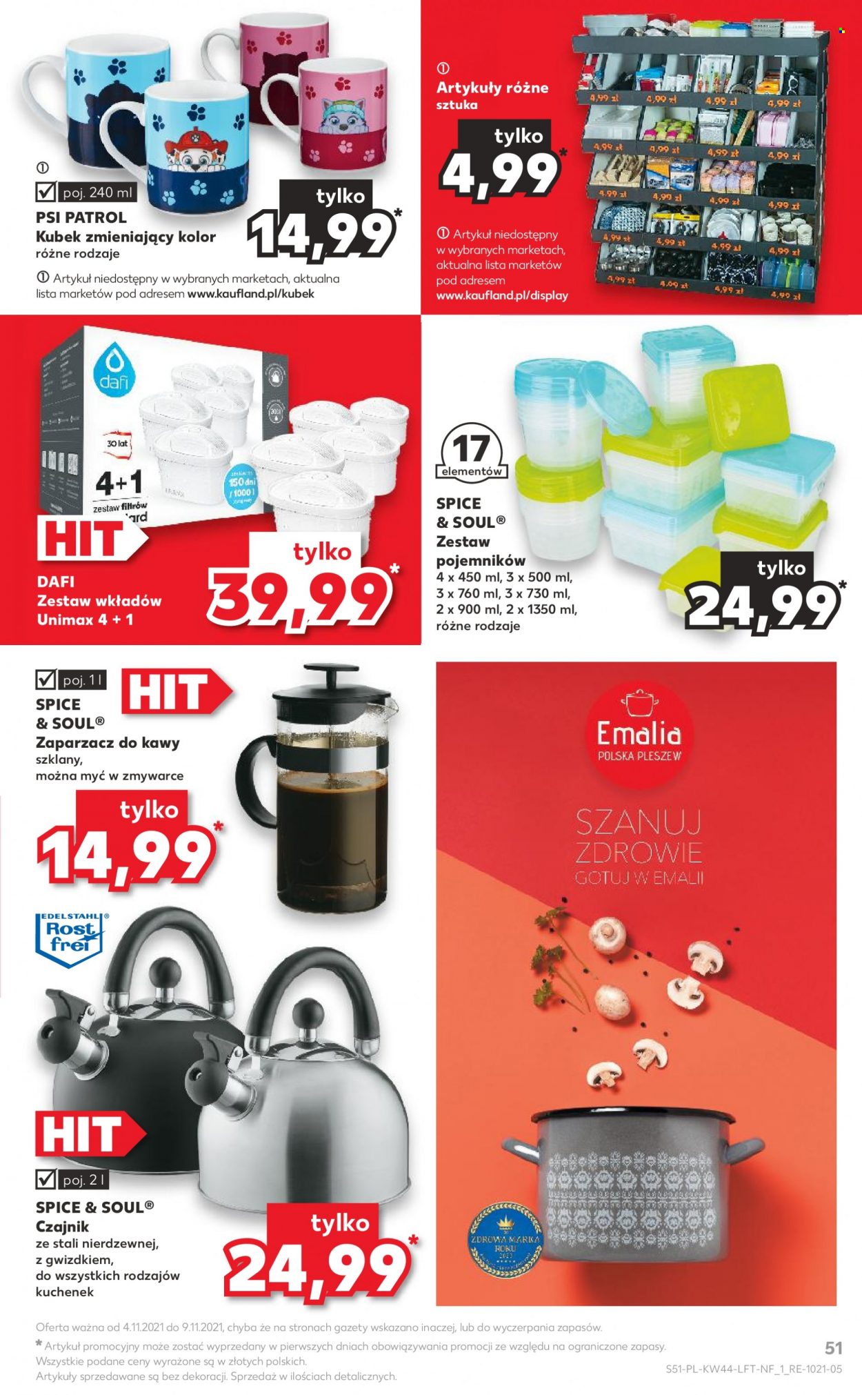Gazetka Kaufland - 4.11.2021 - 9.11.2021. Strona 51