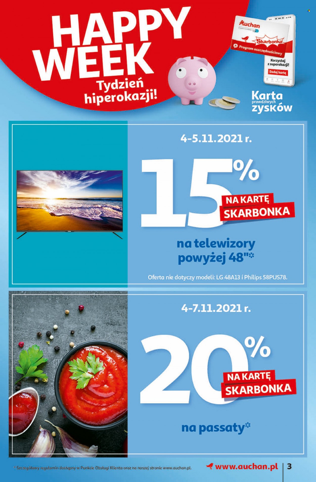 Gazetka Auchan - 4.11.2021 - 10.11.2021. Strona 3
