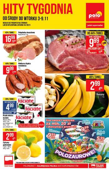 Gazetka Polomarket - 3.11.2021 - 9.11.2021.
