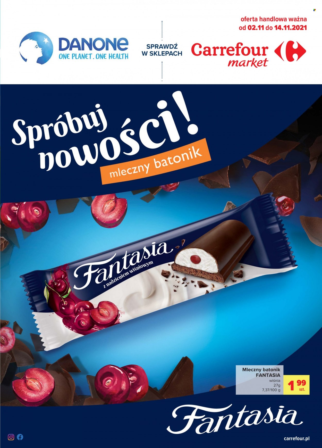 Gazetka Carrefour Market - 2.11.2021 - 14.11.2021. Strona 1