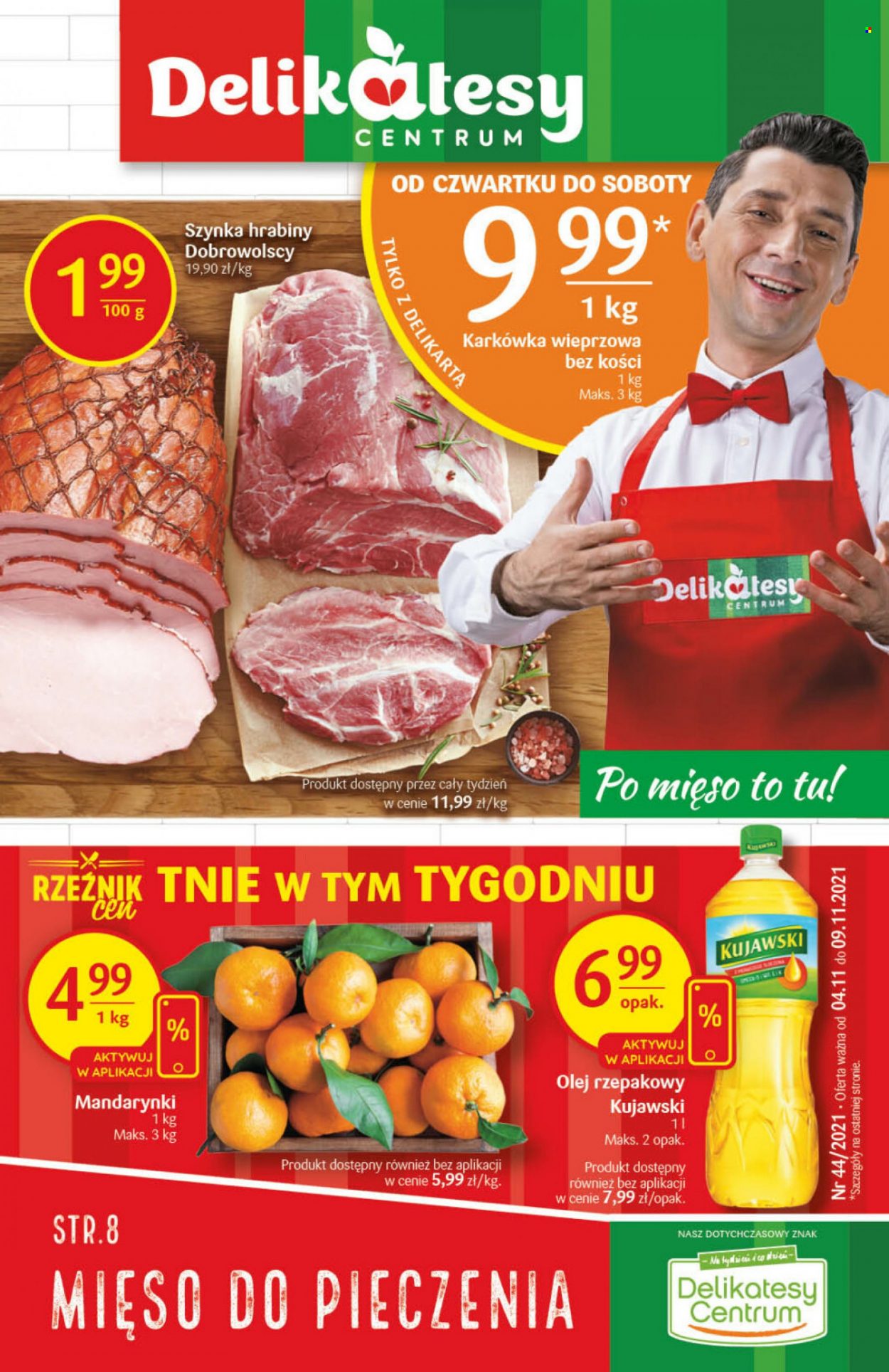 Gazetka Delikatesy Centrum - 4.11.2021 - 9.11.2021. Strona 1