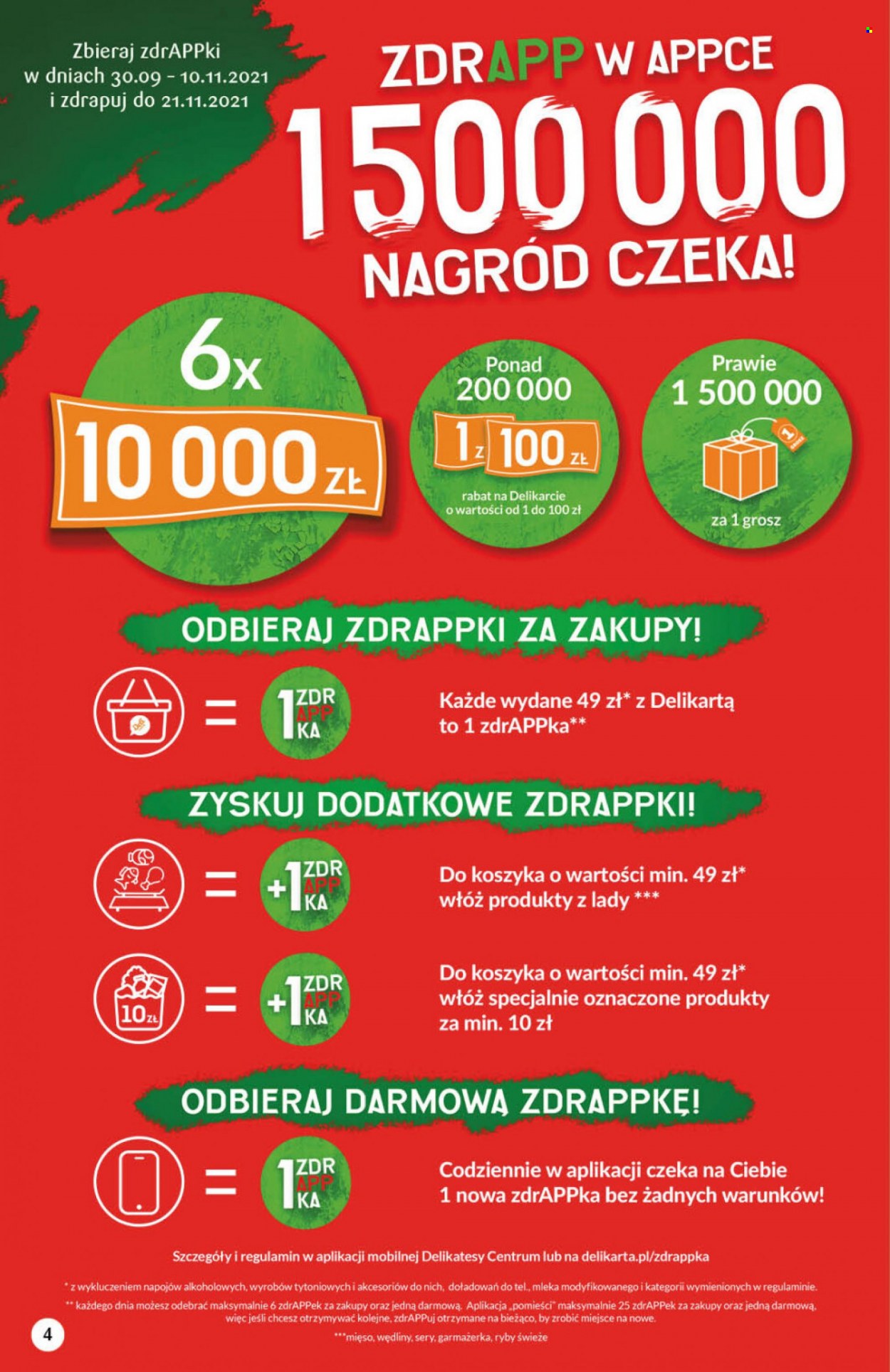 Gazetka Delikatesy Centrum - 4.11.2021 - 9.11.2021. Strona 4