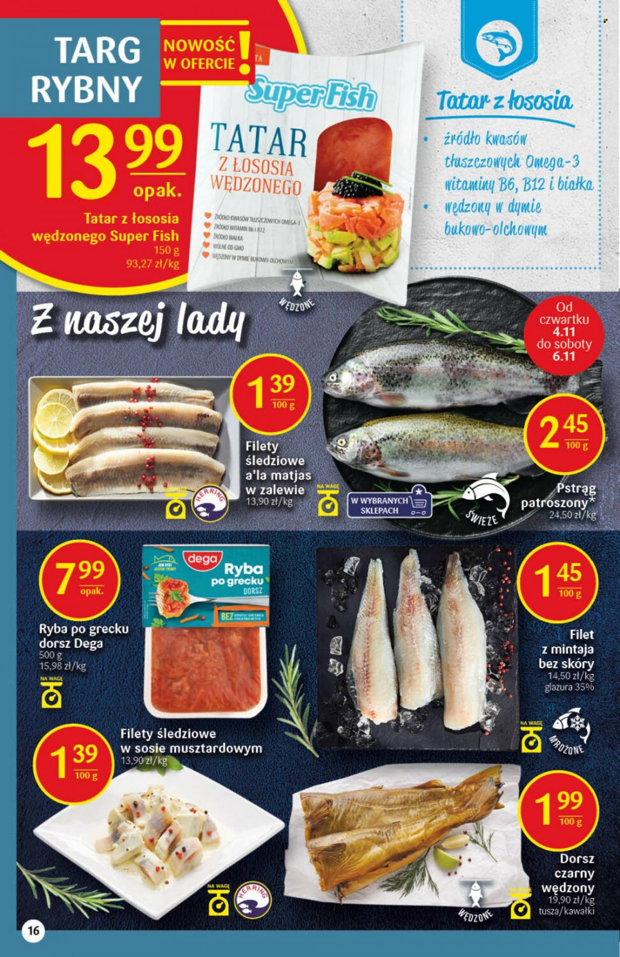 Gazetka Delikatesy Centrum - 4.11.2021 - 9.11.2021. Strona 16