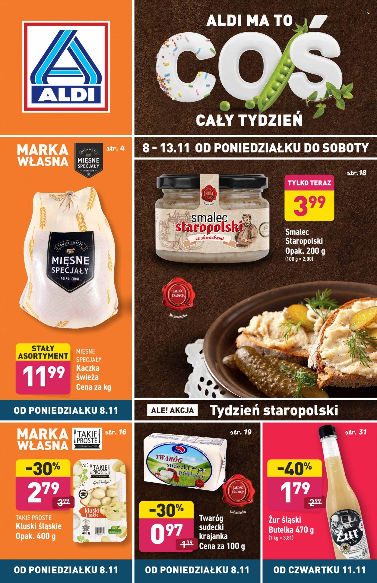 Gazetka ALDI - 8.11.2021 - 13.11.2021. Strona 1