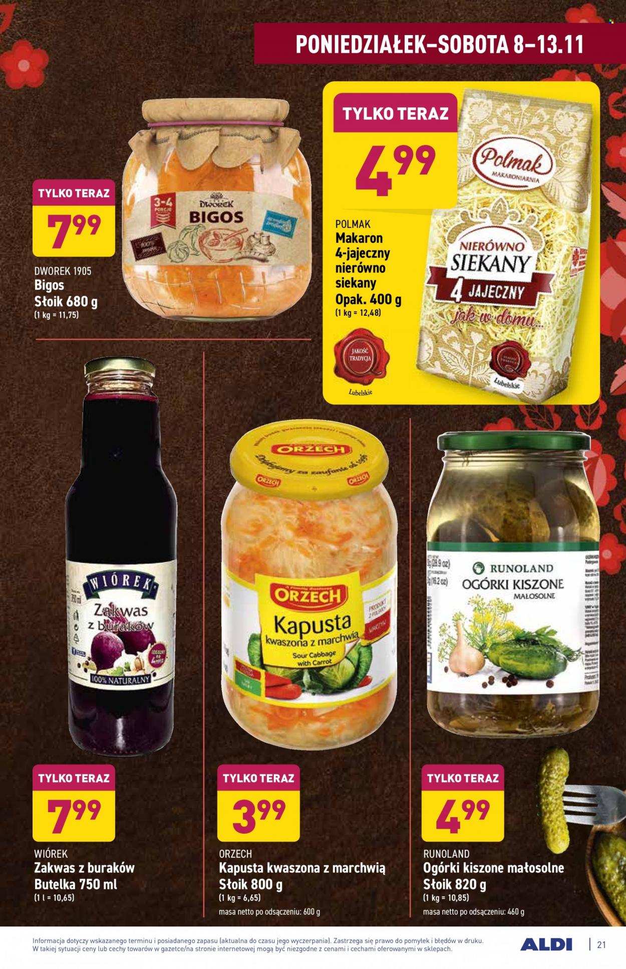 Gazetka ALDI - 8.11.2021 - 13.11.2021. Strona 21