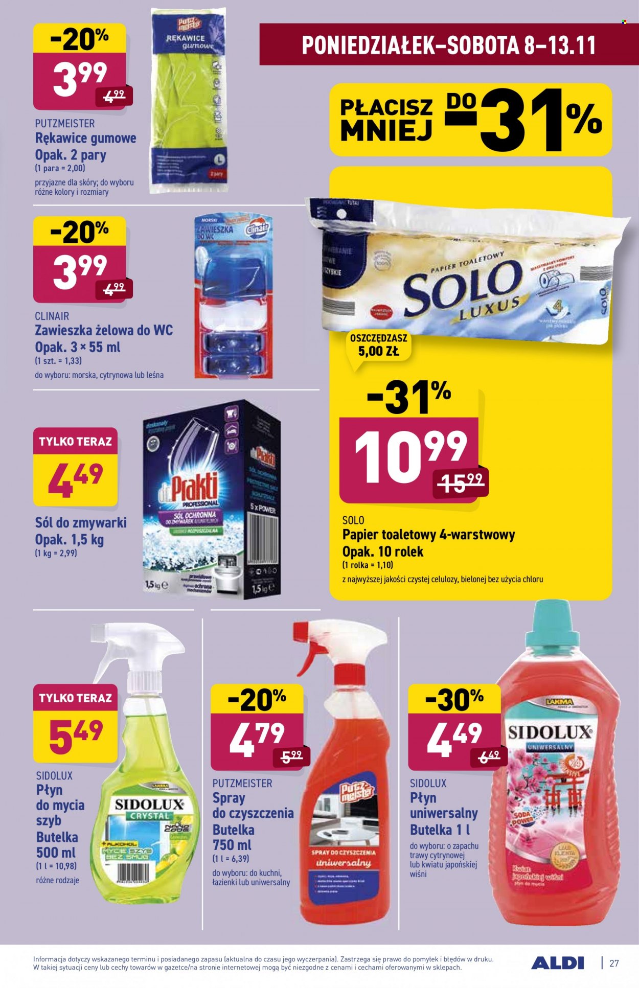 Gazetka ALDI - 8.11.2021 - 13.11.2021. Strona 27