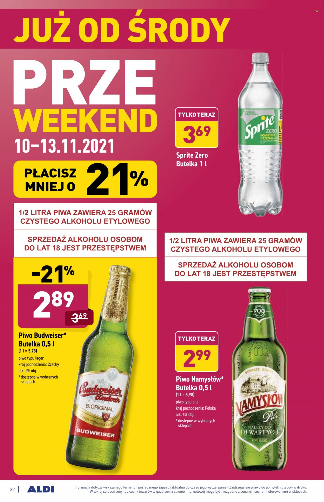 Gazetka ALDI - 8.11.2021 - 13.11.2021. Strona 32