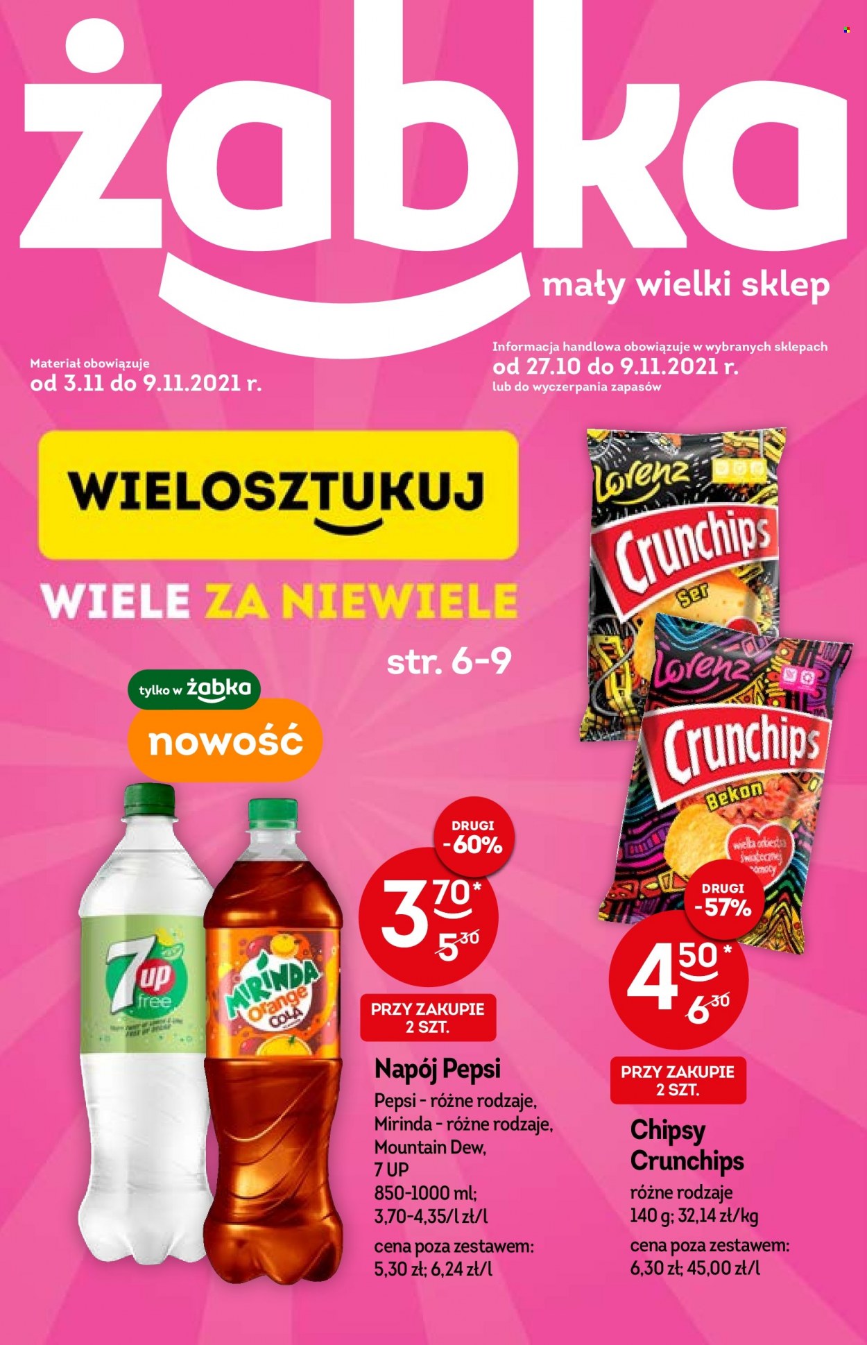 Gazetka Żabka - 27.10.2021 - 9.11.2021. Strona 1