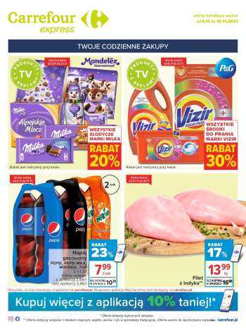 Gazetka Carrefour Express - 9.11.2021 - 15.11.2021.