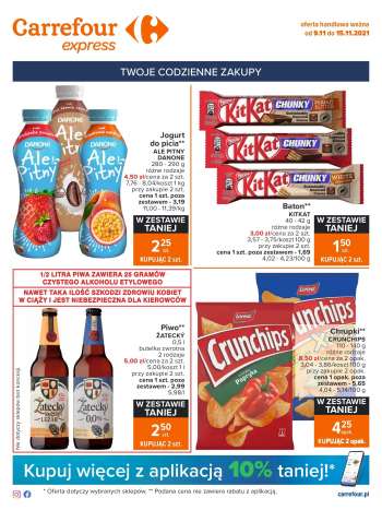 Gazetka Carrefour Express - 9.11.2021 - 15.11.2021.