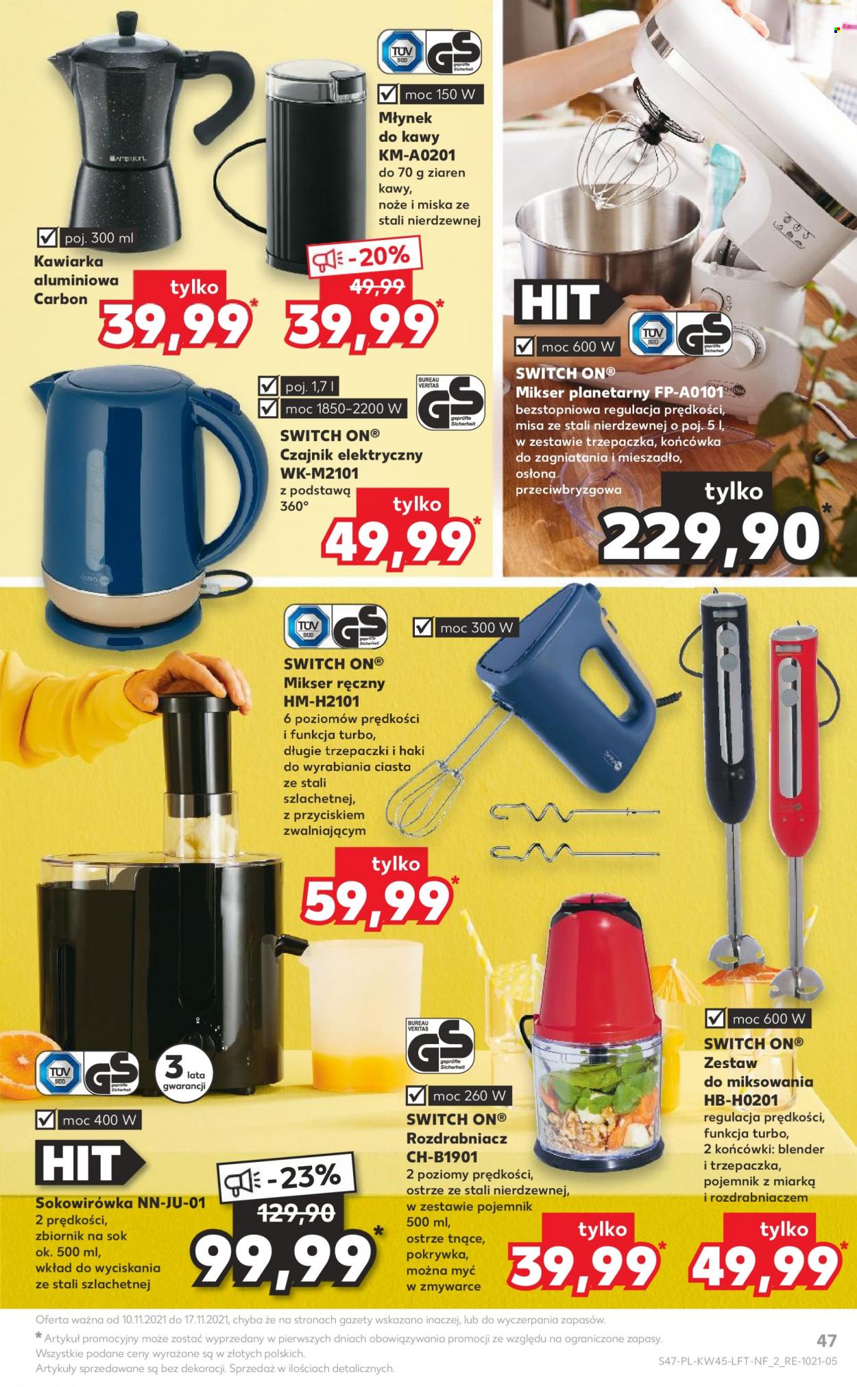 Gazetka Kaufland - 10.11.2021 - 17.11.2021. Strona 47