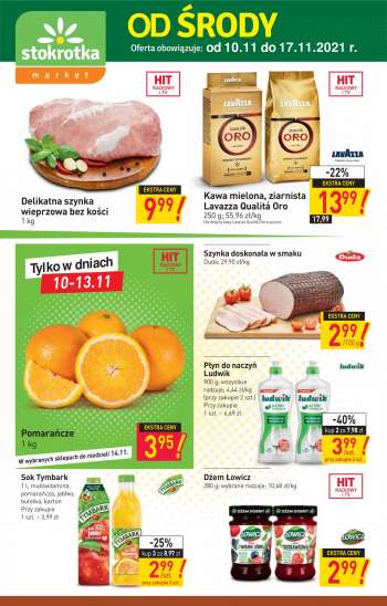 Gazetka Stokrotka Market - 10.11.2021 - 17.11.2021.