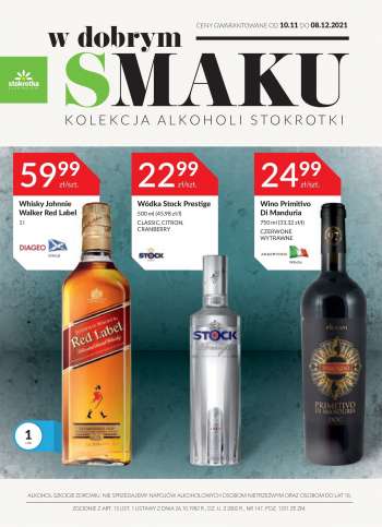 Gazetka Stokrotka Supermarket - 10.11.2021 - 8.12.2021.