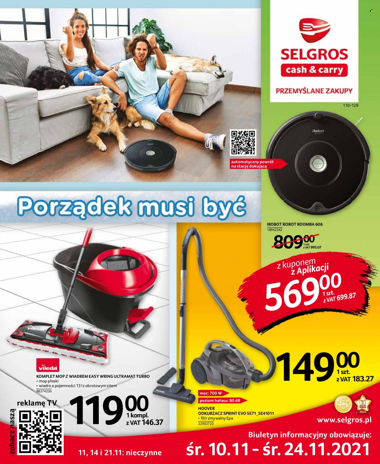 Gazetka Selgros - 10.11.2021 - 24.11.2021. Strona 1