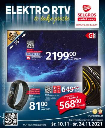 Gazetka Selgros - 10.11.2021 - 24.11.2021.