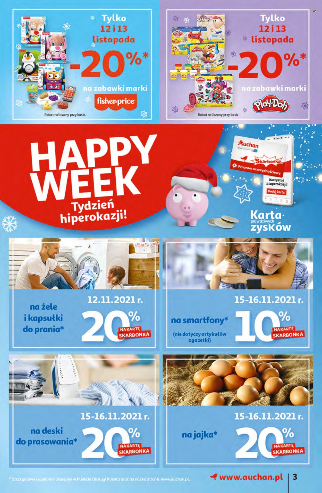 Gazetka Auchan - 12.11.2021 - 17.11.2021. Strona 3