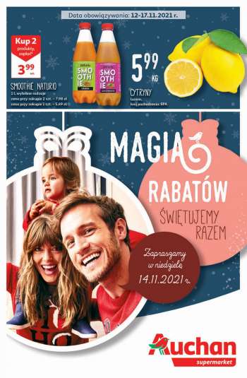 Gazetka Auchan - 12.11.2021 - 17.11.2021.