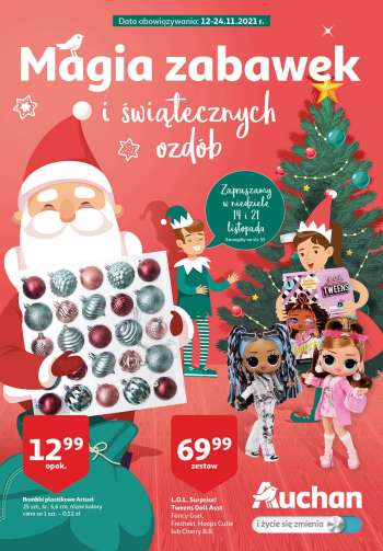 Gazetka Auchan - 12.11.2021 - 24.11.2021.