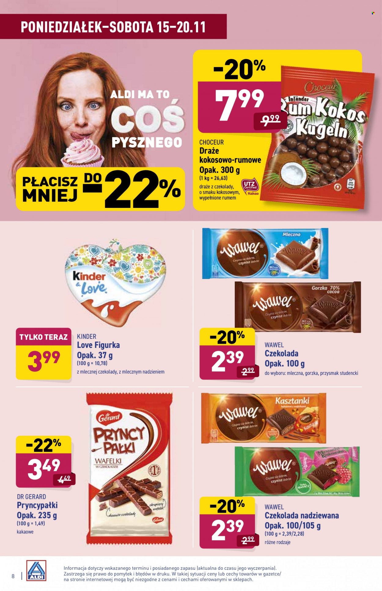 Gazetka ALDI - 15.11.2021 - 20.11.2021. Strona 8