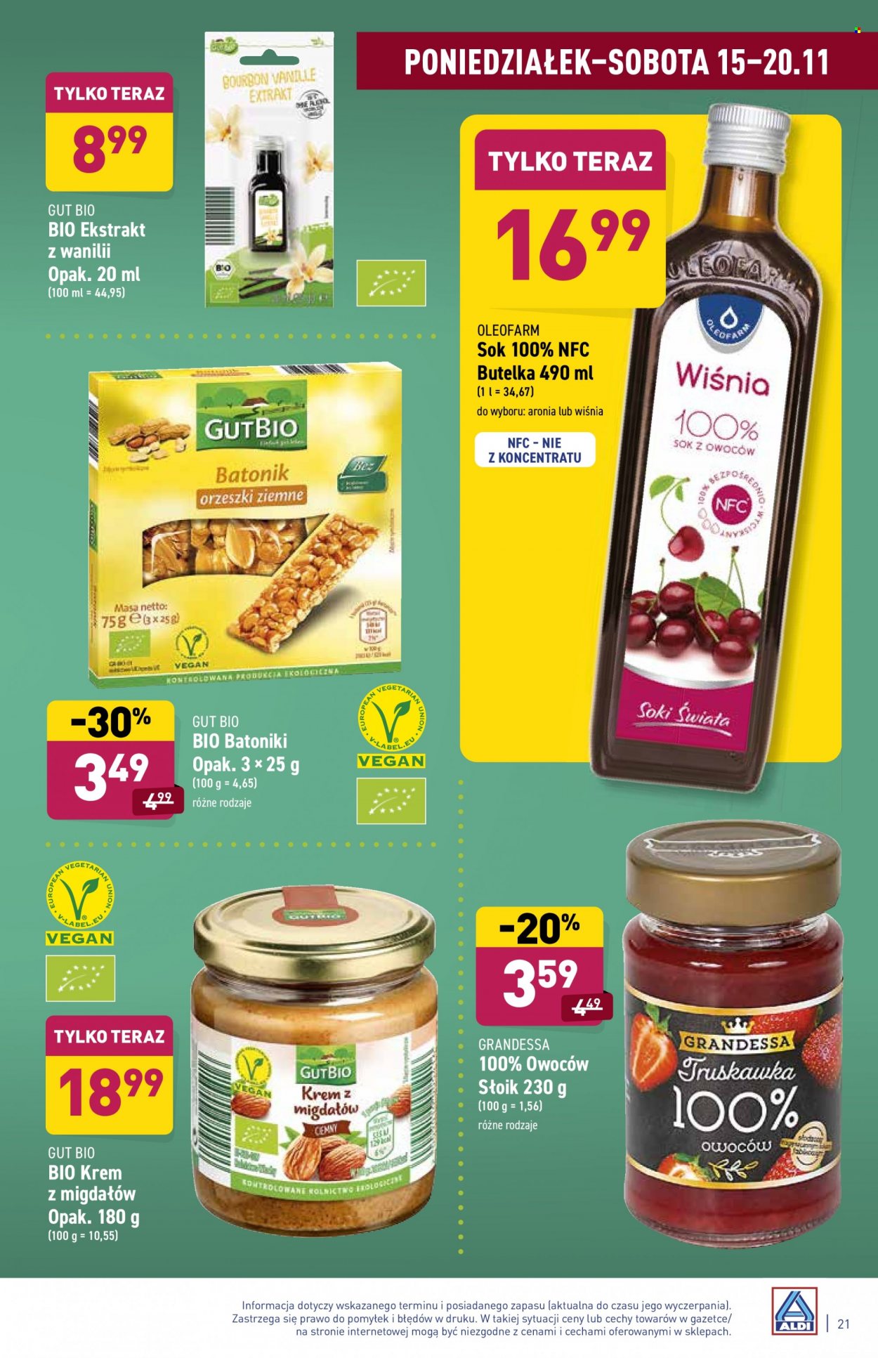 Gazetka ALDI - 15.11.2021 - 20.11.2021. Strona 21