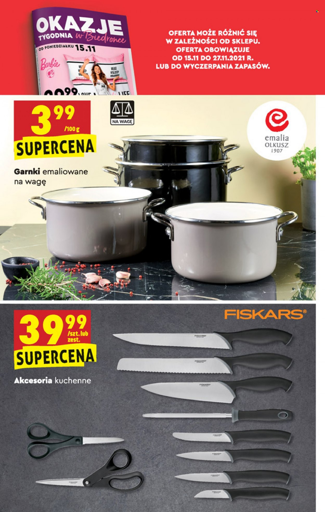Gazetka Biedronka - 15.11.2021 - 21.11.2021. Strona 63