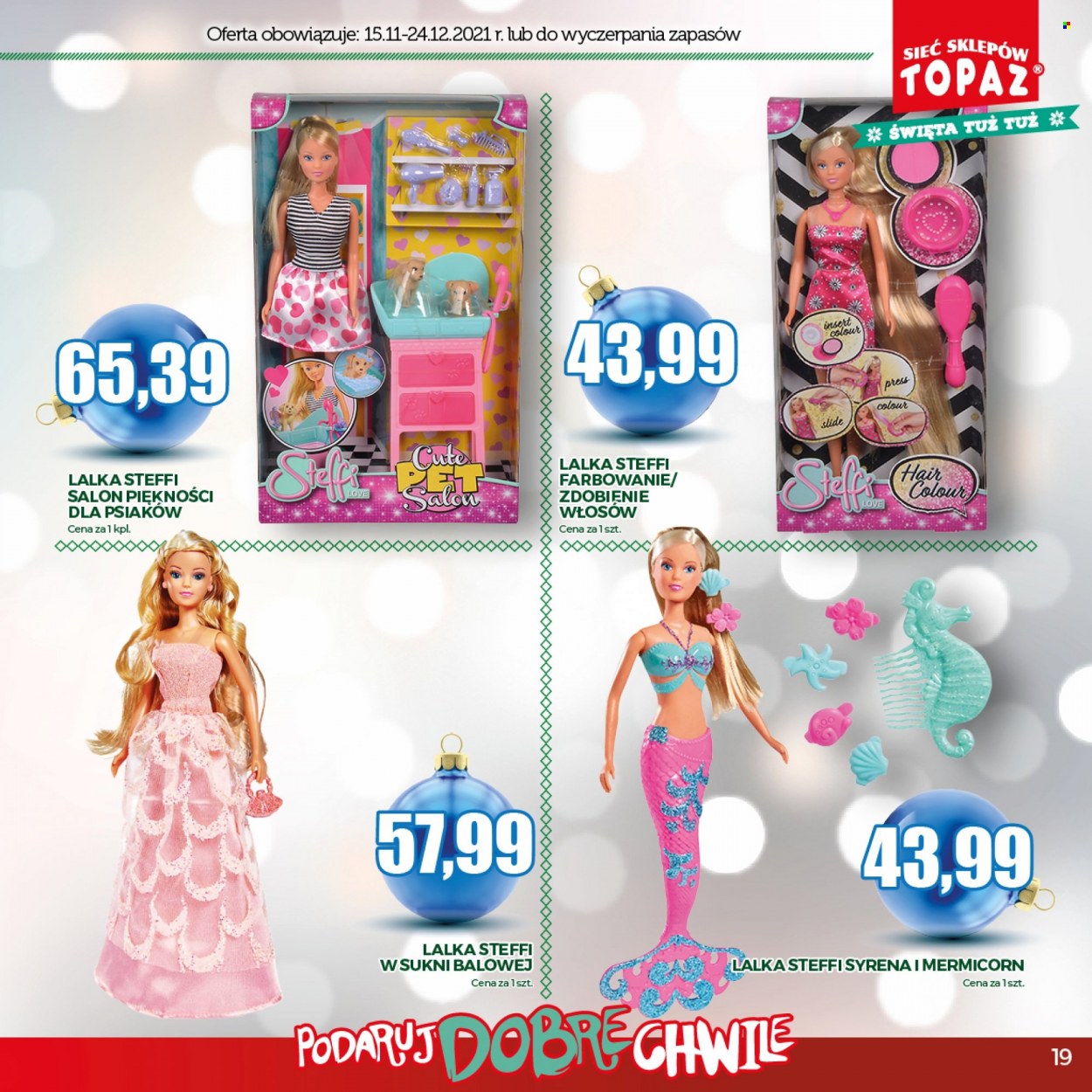 Gazetka Topaz - 15.11.2021 - 24.12.2021. Strona 19