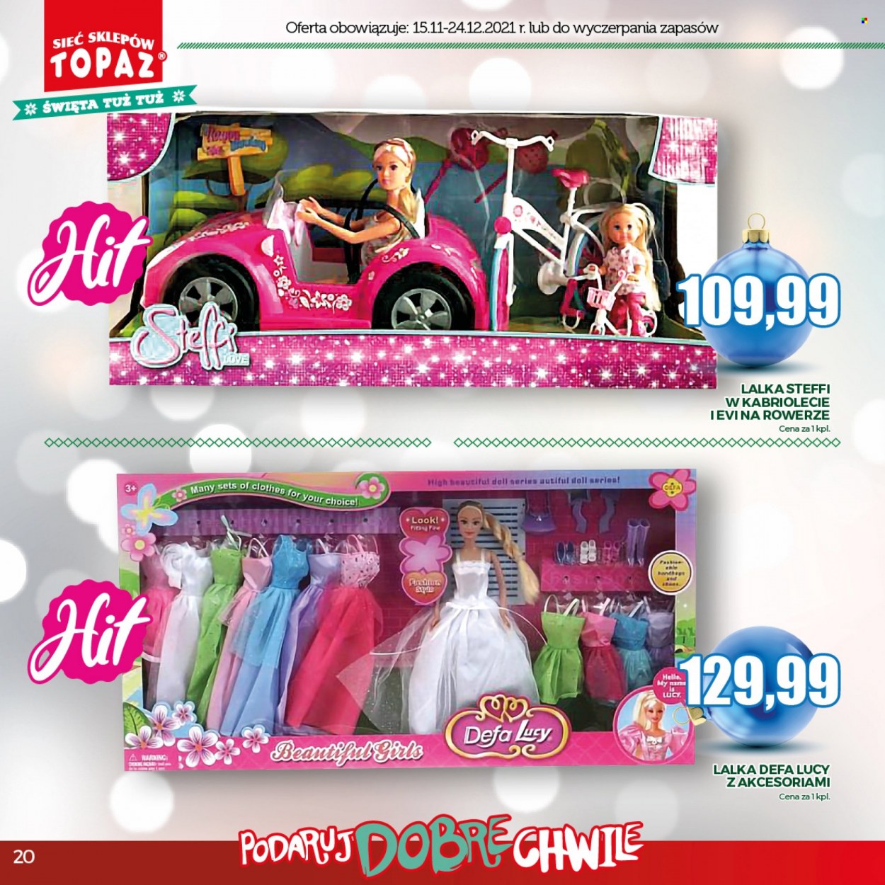 Gazetka Topaz - 15.11.2021 - 24.12.2021. Strona 20