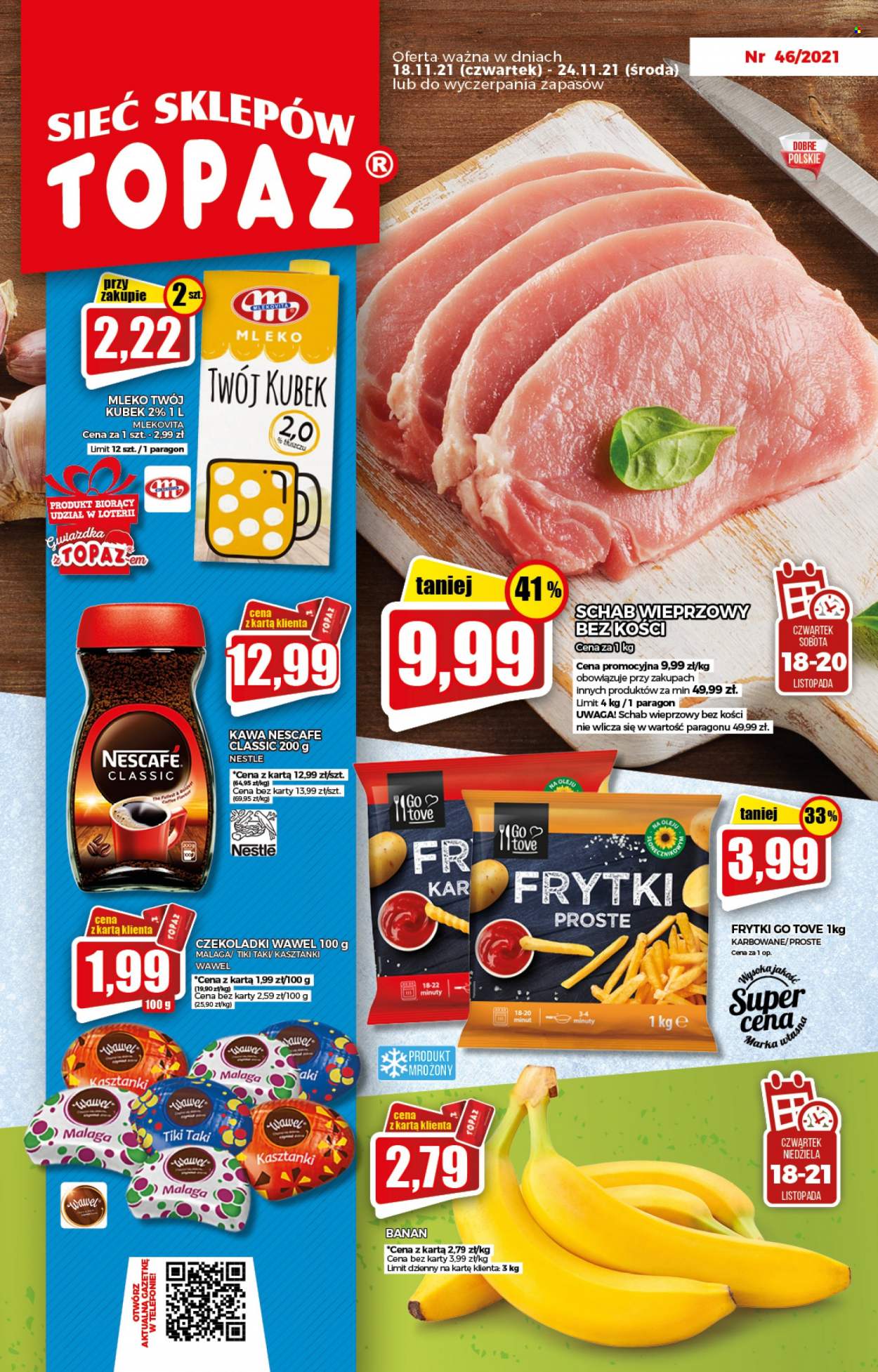 Gazetka Topaz - 18.11.2021 - 24.11.2021. Strona 1